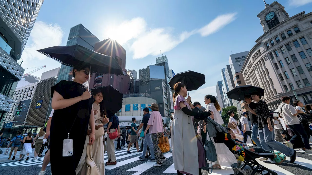 Japon: plus de 120 morts à Tokyo en juillet à cause de la canicule