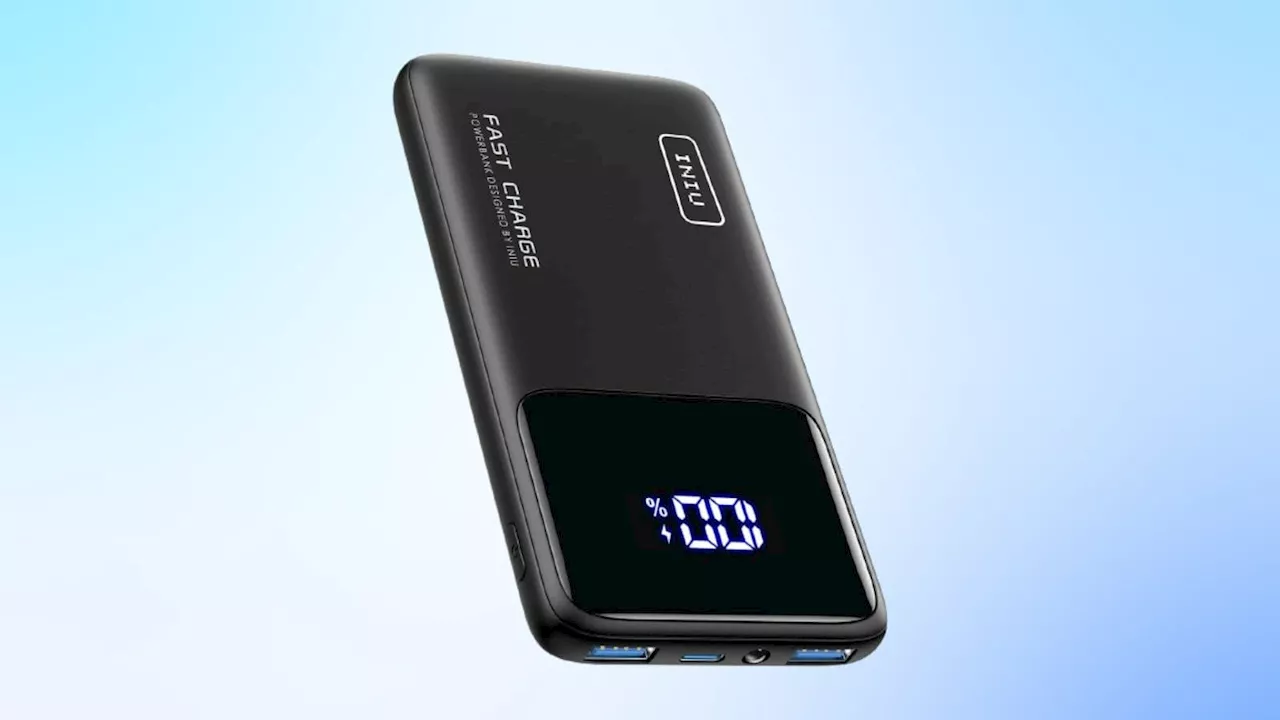 Optez pour cette batterie externe puissante pour recharger votre smartphone