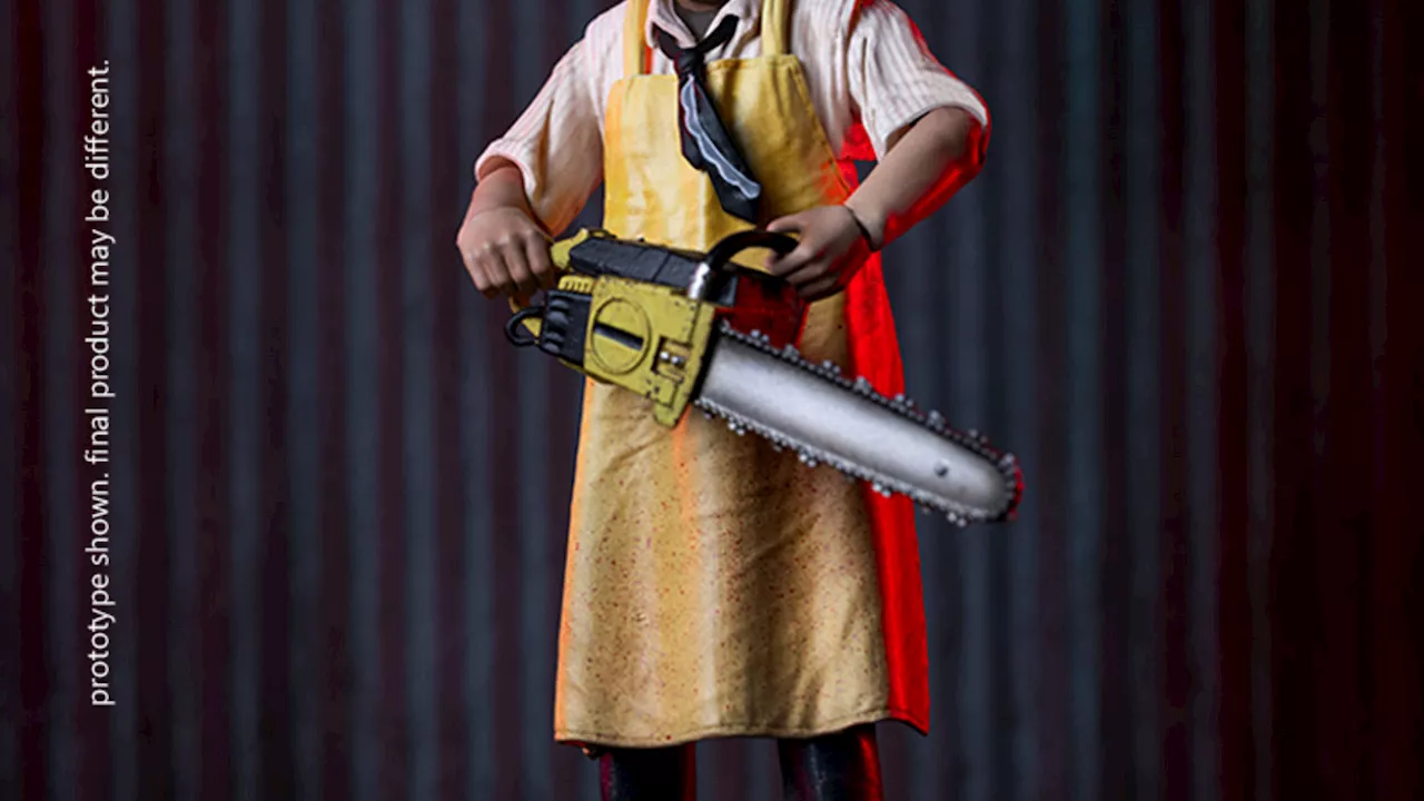 Hiya Debuts Texas Chainsaw Massacre Leatherface-Killing Mask Figure