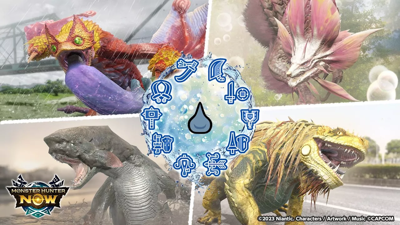 Monster Hunter Now Launches New Water Element Quest