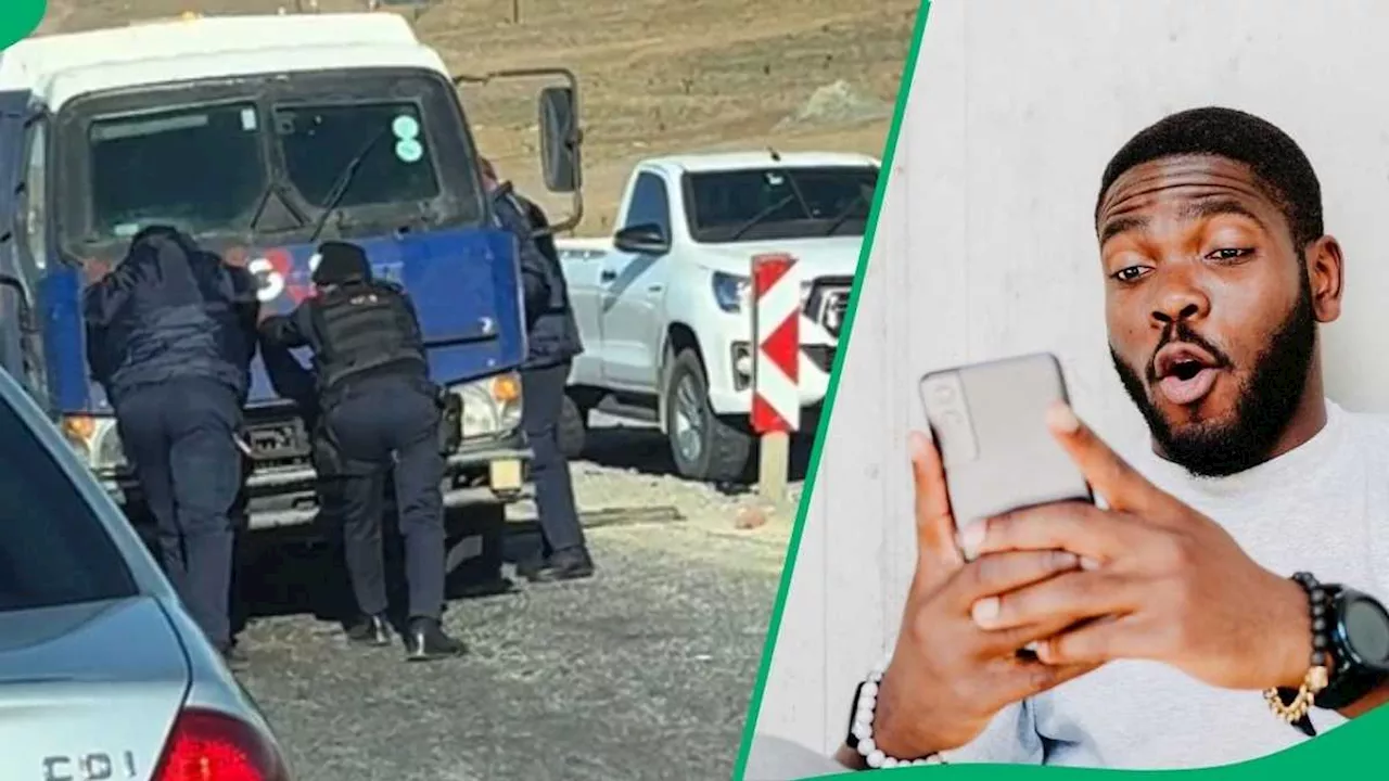 G4S Cash Van Stuck in Middle of Road, Netizens React: “Mzantsi Never Disappoint”