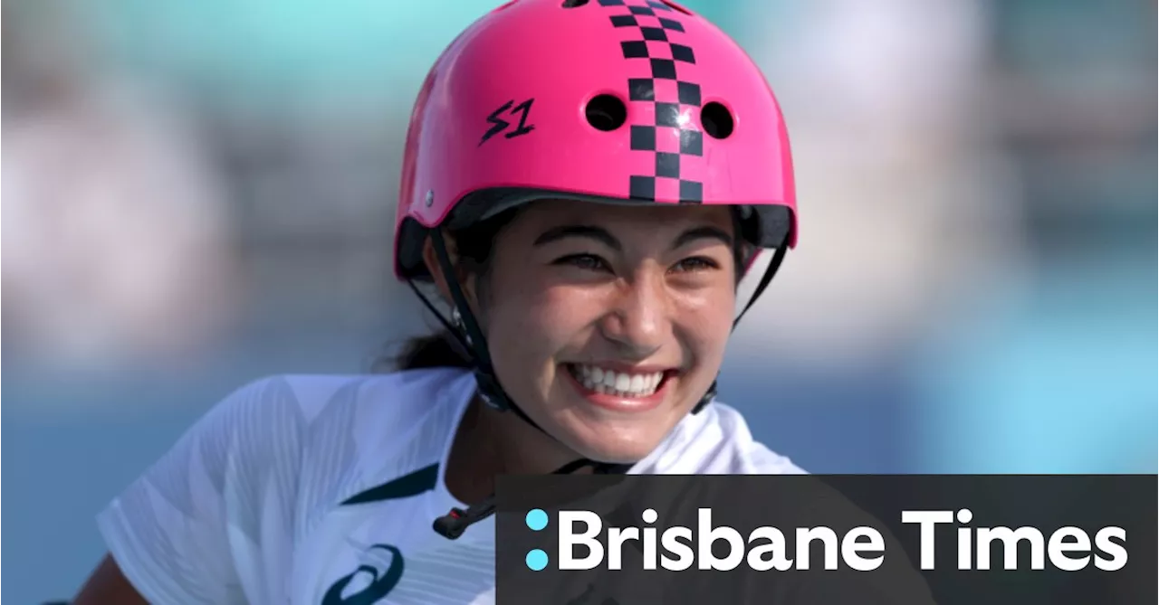 Teen prodigy wins gold in skateboarding – and she’s Australia’s youngest medallist