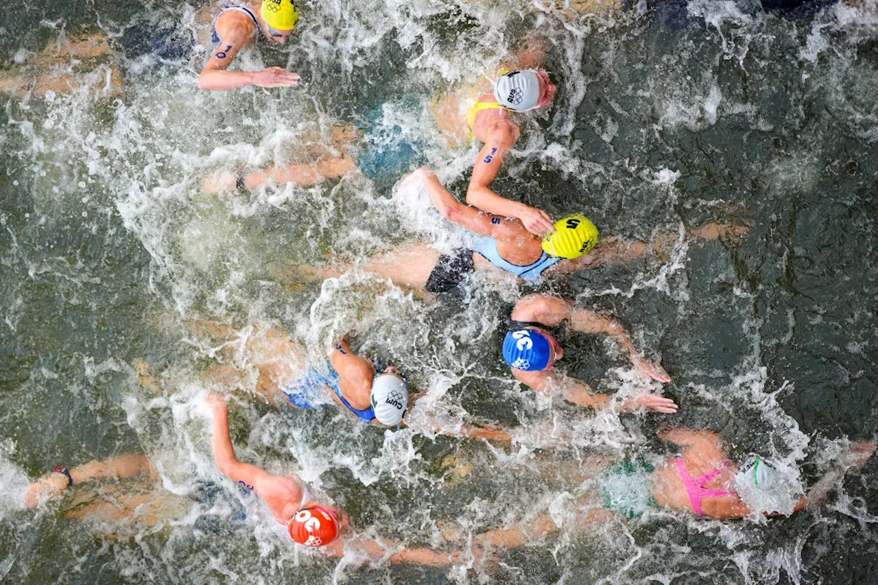 Belgium out of mixed relay triathlon as athlete who swam in Seine River falls ill