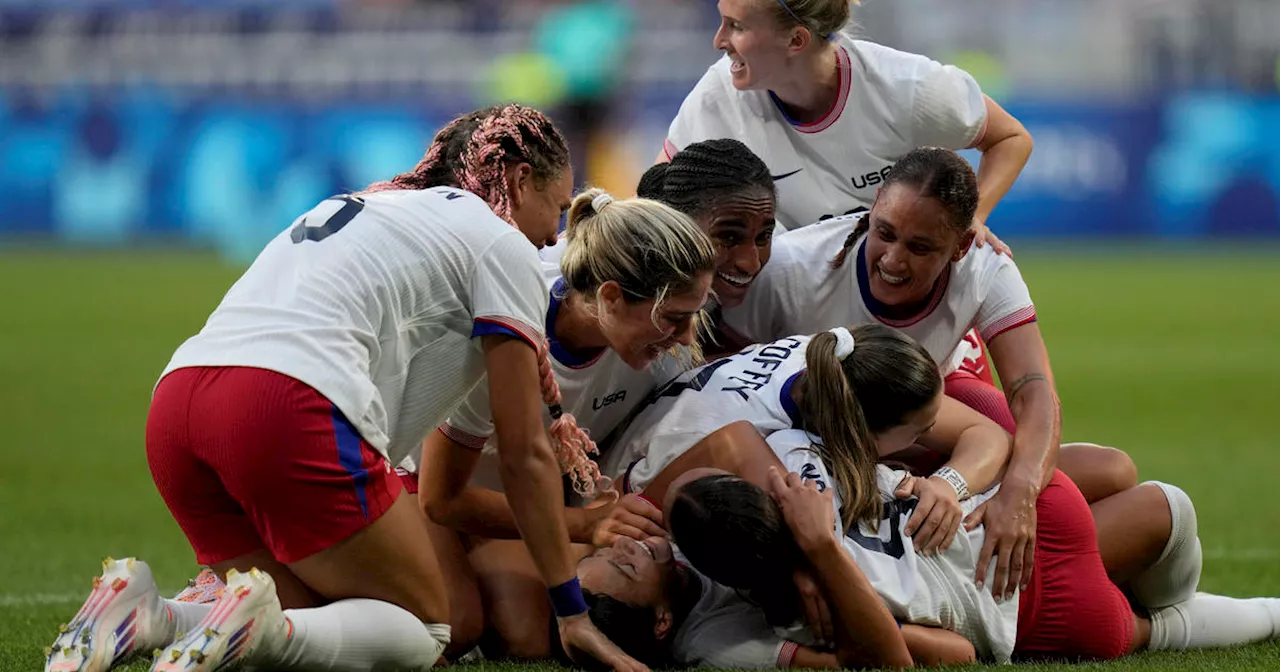 U.S. women's soccer team beats Germany, earns spot in Olympic gold medal match