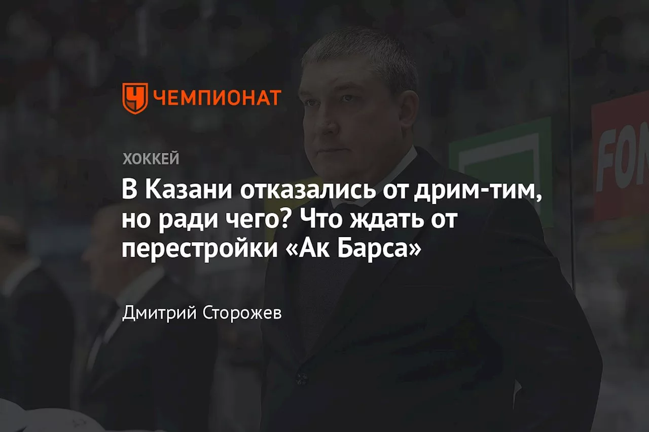 В Казани отказались от дрим-тим, но ради чего? Что ждать от перестройки «Ак Барса»