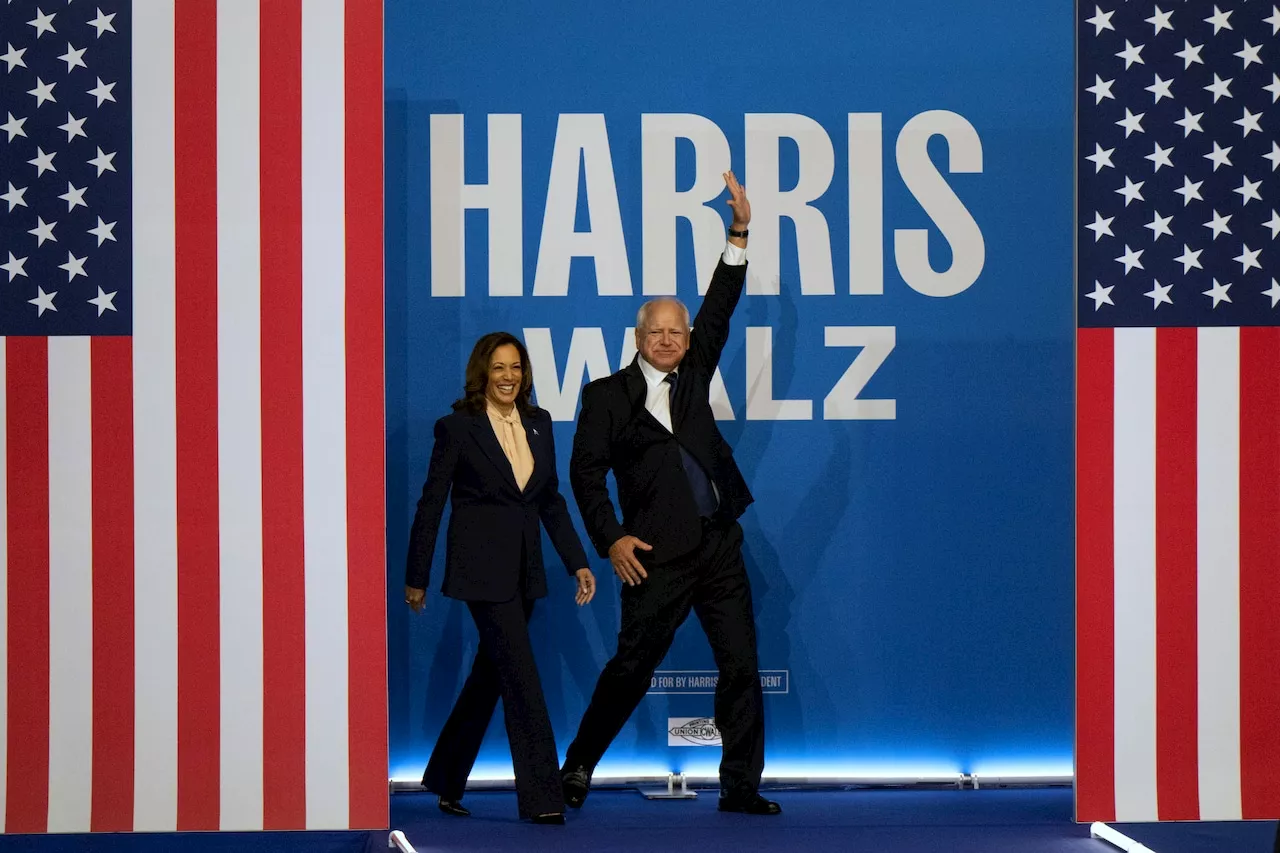 Kamala Harris introduces Minnesota Gov. Tim Walz as her running mate at Philadelphia rally