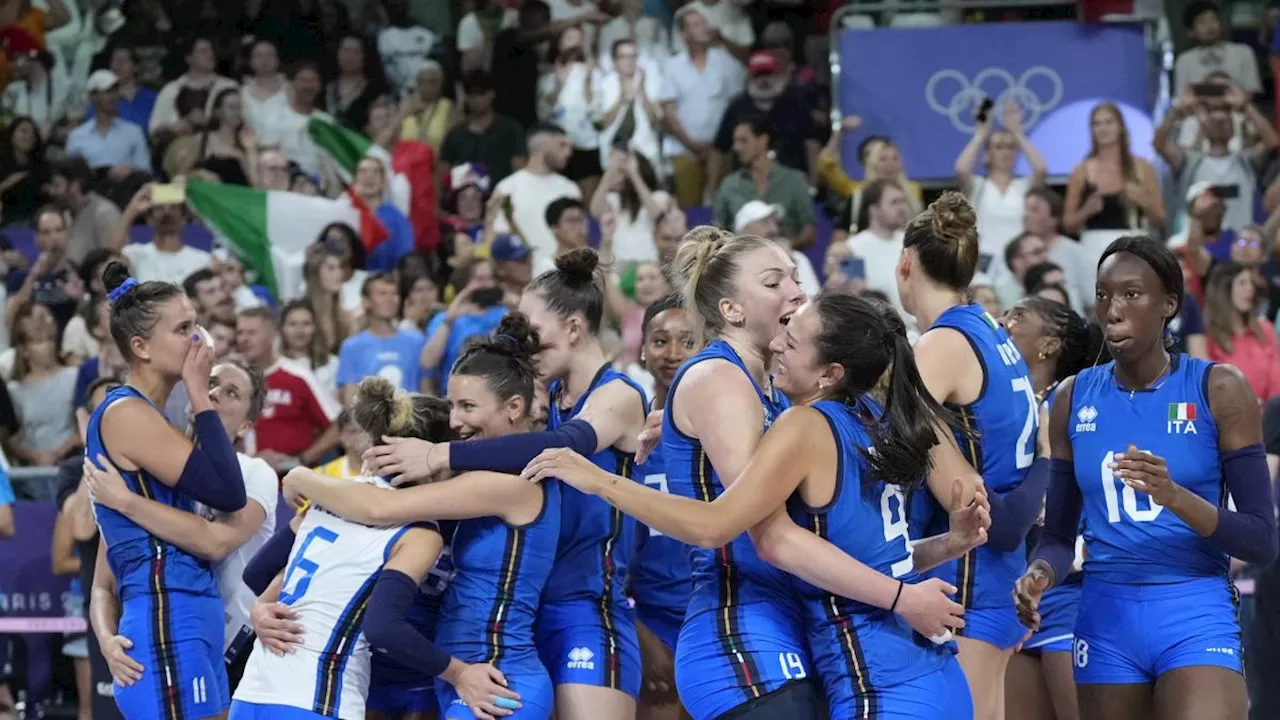 Volley femminile: quarti di finale: Italia-Serbia 3-0, azzurre devastanti