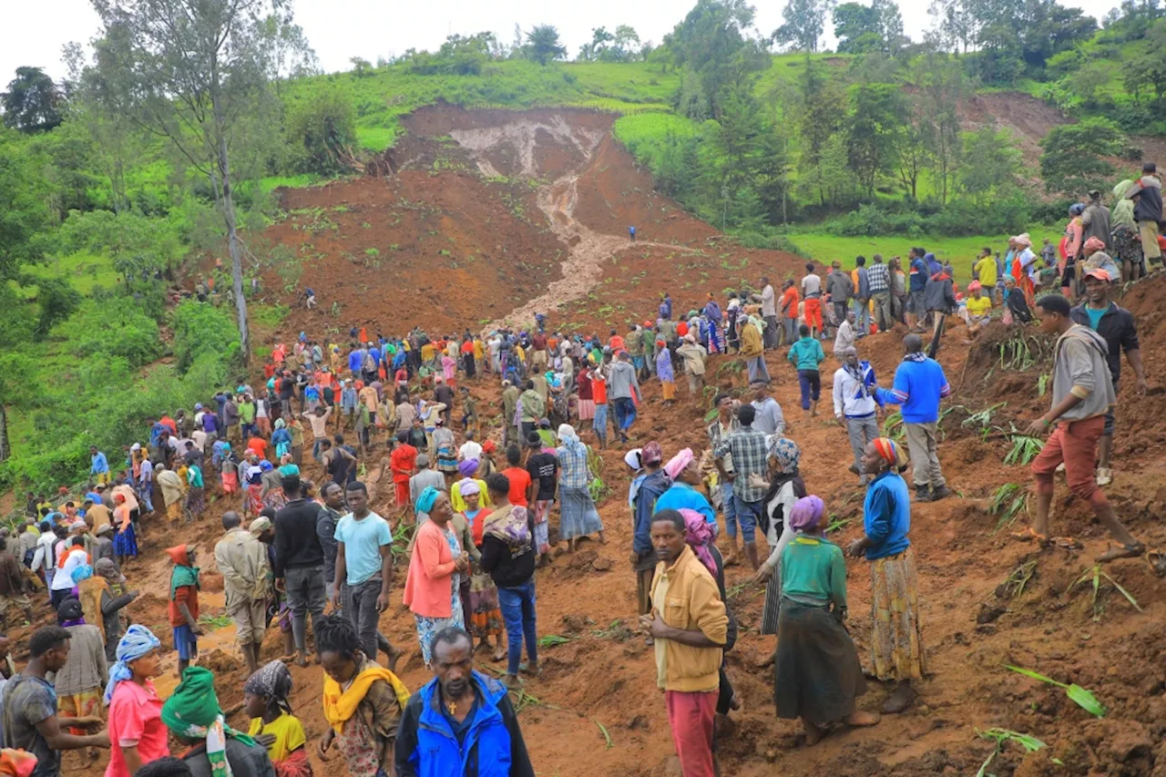 At least 13 killed and 300 evacuated after deadly landslide in southern Ethiopia