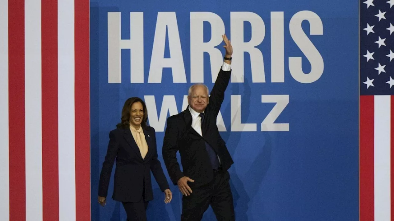 Harris introduces new running mate Minnesota Gov. Tim Walz as the 'vice-president America deserves'