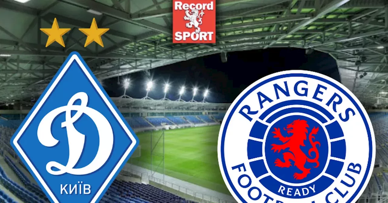 Dynamo Kyiv vs Rangers LIVE score and goal updates from the Champions League qualifier