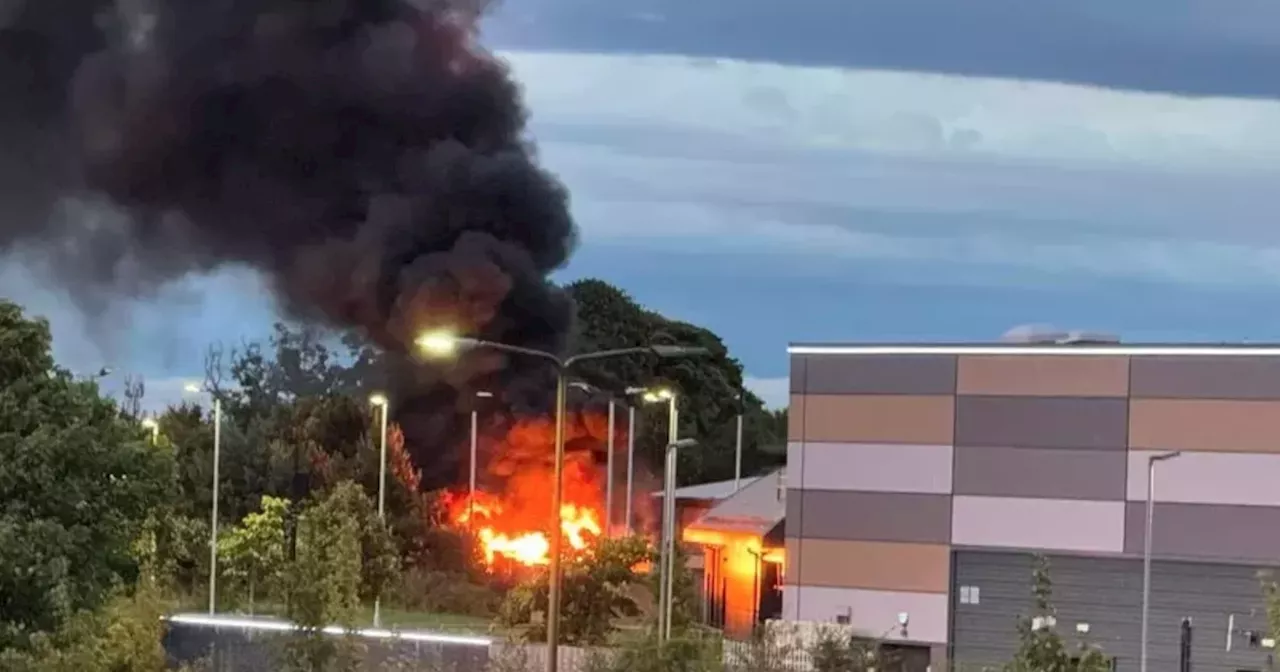 Scots teens charged over retail park fire which caused chaos to businesses