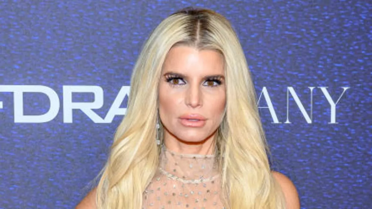 Jessica Simpson addresses claims she is drinking again after she boasted about gambling with her son...