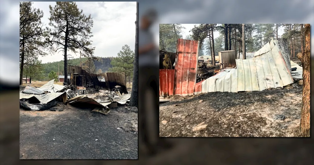 Woodshop burned by Alexander Mountain Fire: 72-year-old evacuee shares his story