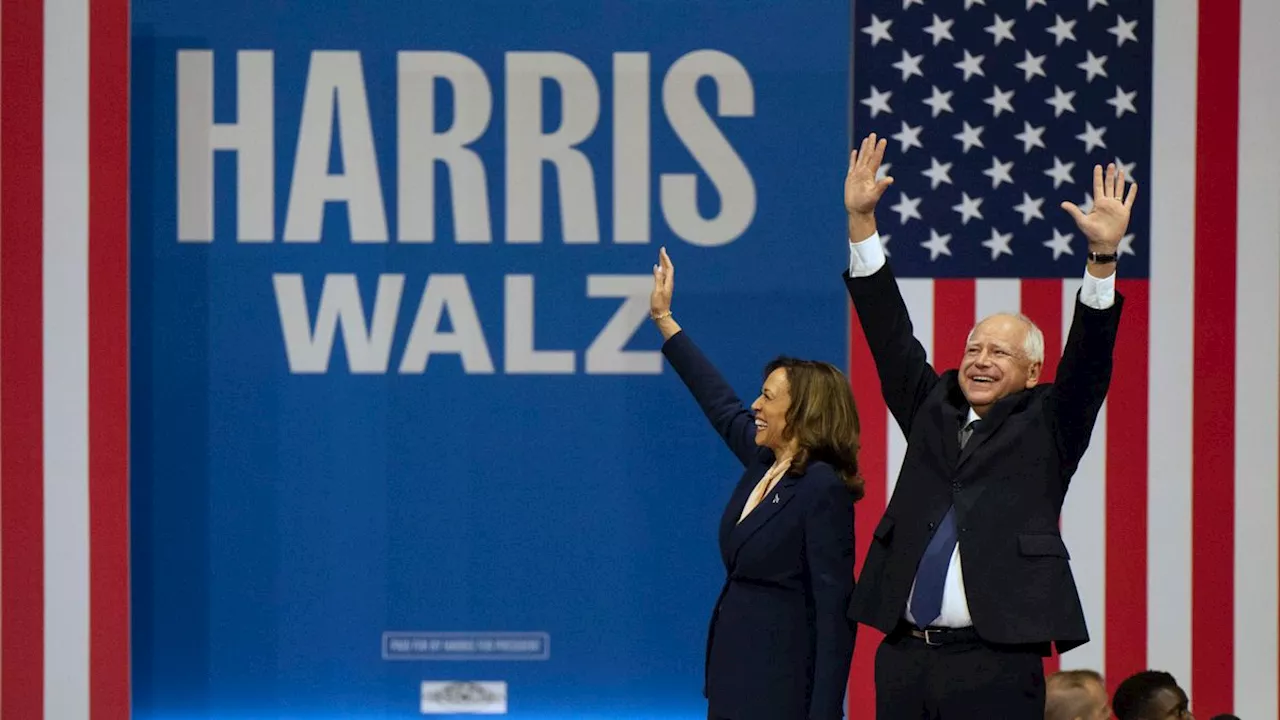 Erster Auftritt mit Tim Walz in Philadelphia: Kamala Harris präsentiert den Neuen an ihrer Seite