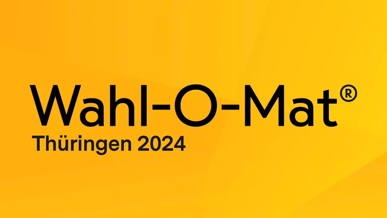 Wahl-O-Mat 2024: Wen Sie in Thüringen wählen wollen