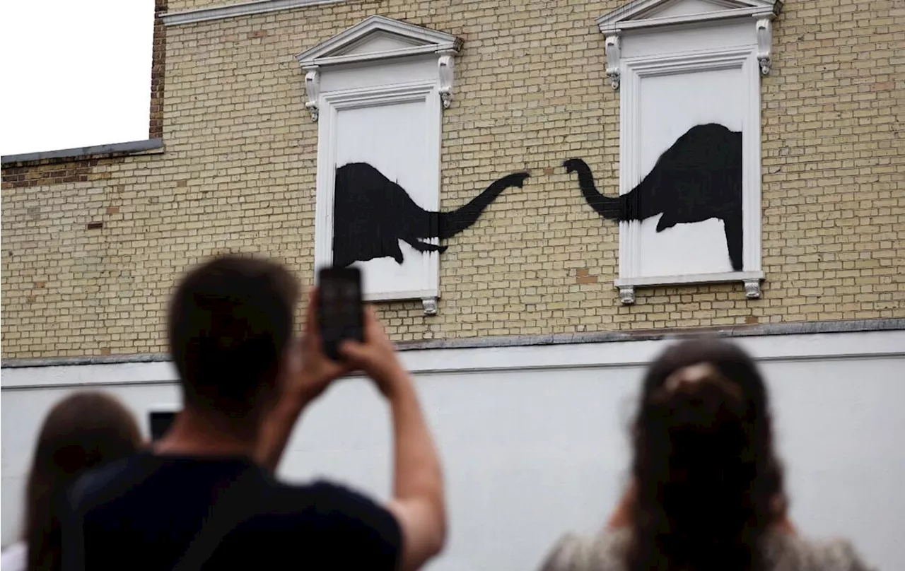 En menos de un día, Banksy desvela su segunda obra de arte 'animal' en Londres