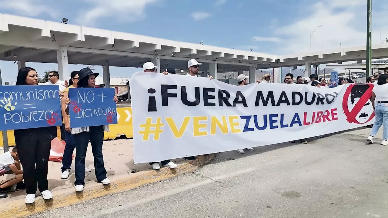 Venezolanos en Juárez piden ayuda para sus paisanos