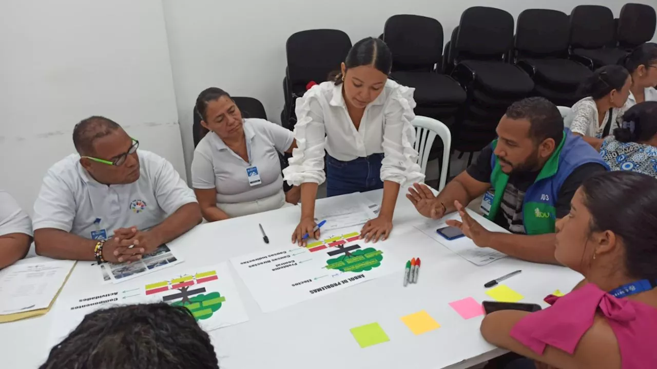 Edumas atiende problemáticas ambientales en barrios de Soledad