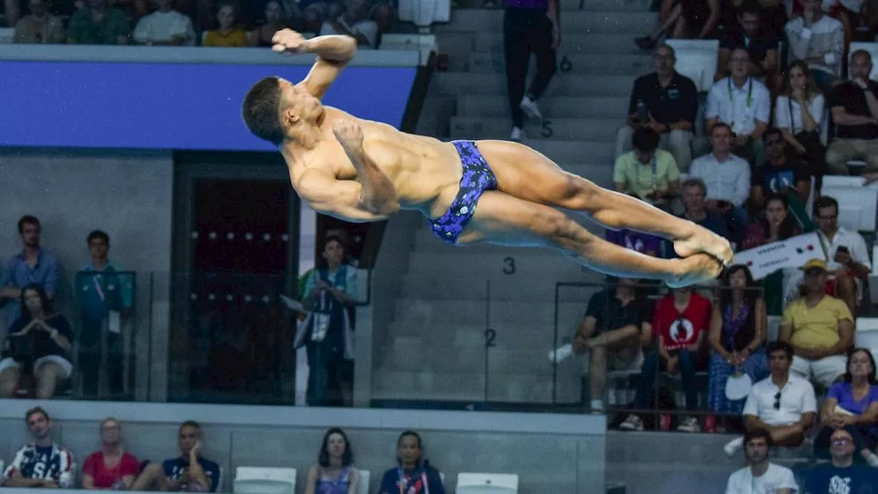 Buen arranque: Luis Felipe Uribe, a la semifinal del trampolín 3 m. en los Juegos Olímpicos 2024