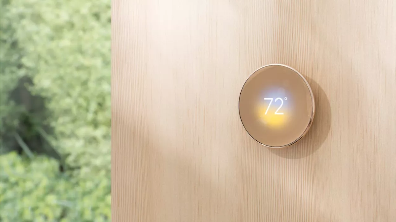 Google's latest Nest Learning Thermostat is much bigger and offers a customizable display