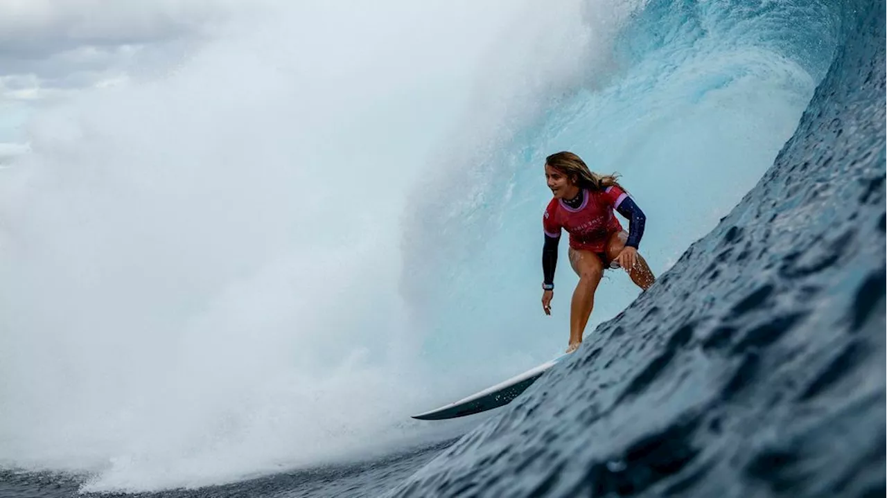 U.S. surfer Caroline Marks wins women's gold at Olympics