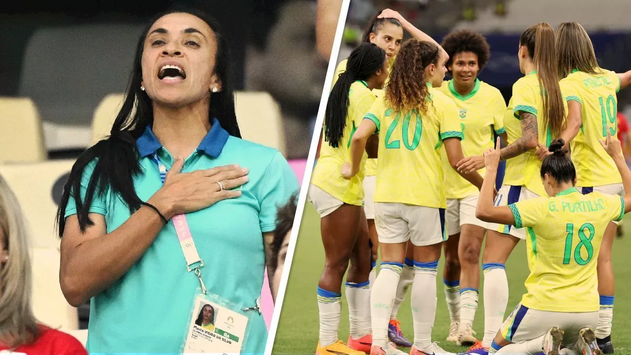 Com ajuda das amigas, Marta volta à final das Olimpíadas