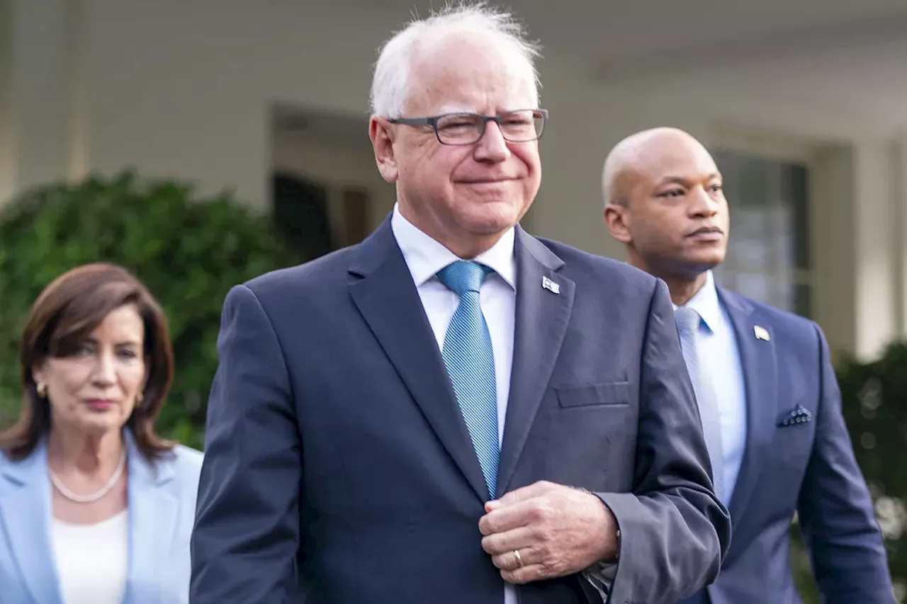 Kamala Harris elige a Tim Walz, gobernador de Minnesota, como su vicepresidente