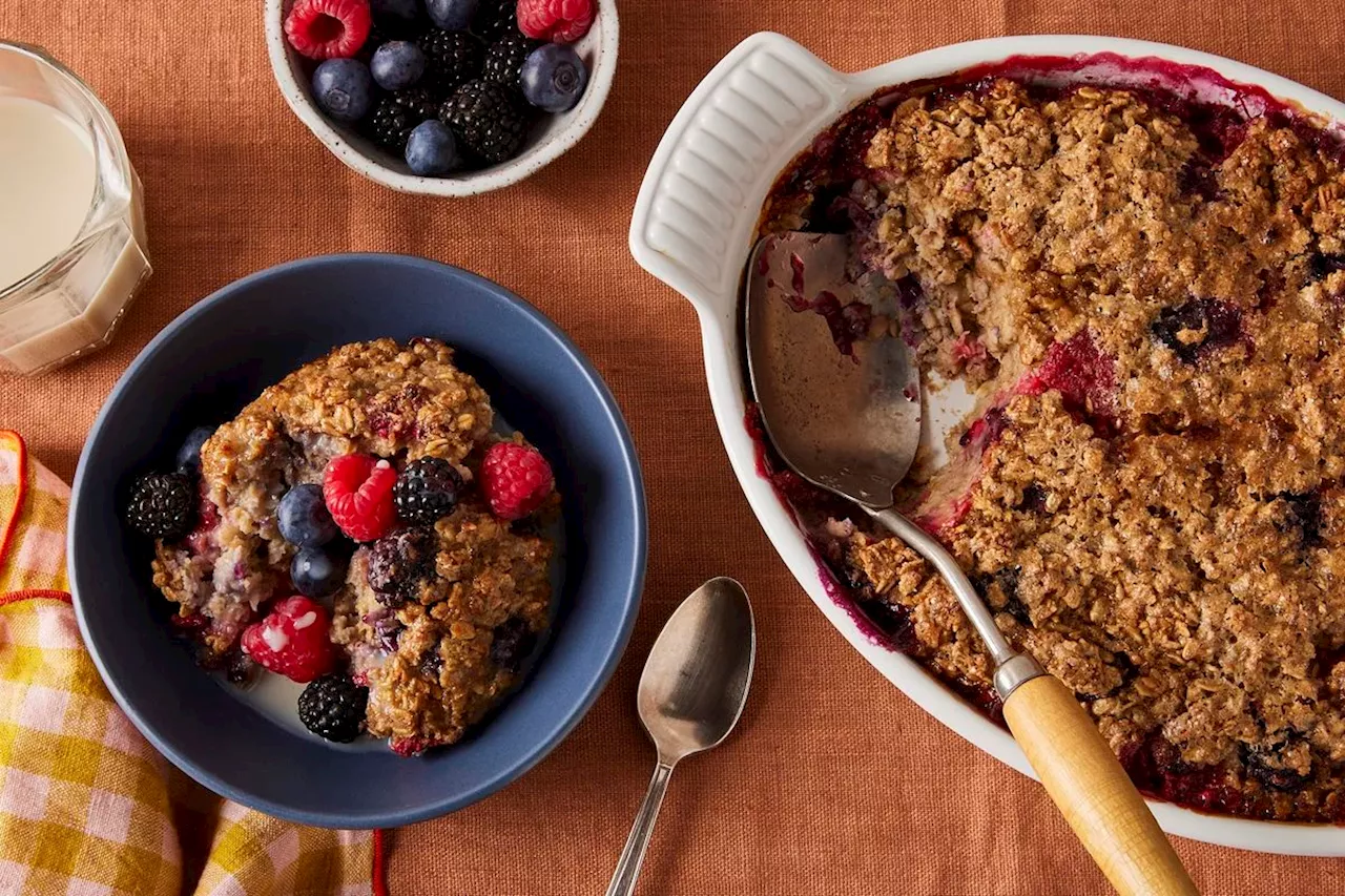 Berry Creamy Baked Oatmeal Recipe on Food52