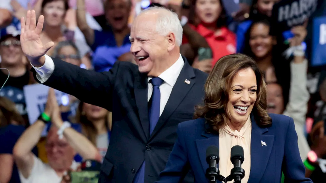 Watch live: Harris introduces Walz as her running mate during Philadelphia rally