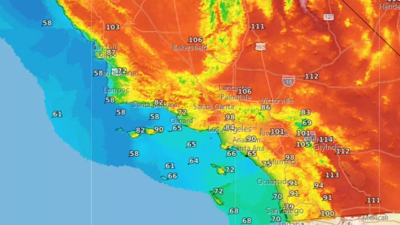 California heat wave temperatures soar as excessive heat warnings continue