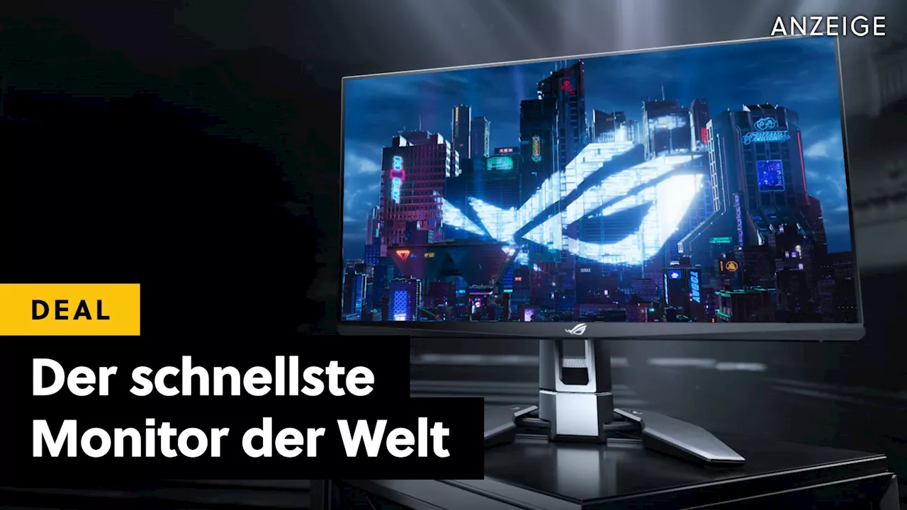 Dieser Gaming-Monitor hat nicht nur die beliebteste Auflösung, sondern auch die weltweit höchste Bildwiederholrate!