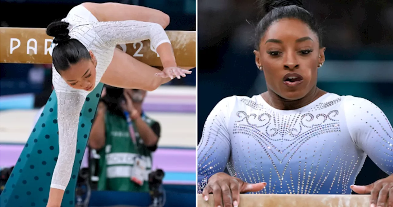 Simone Biles says ‘weird’ crowd affected Olympic final after falling on beam