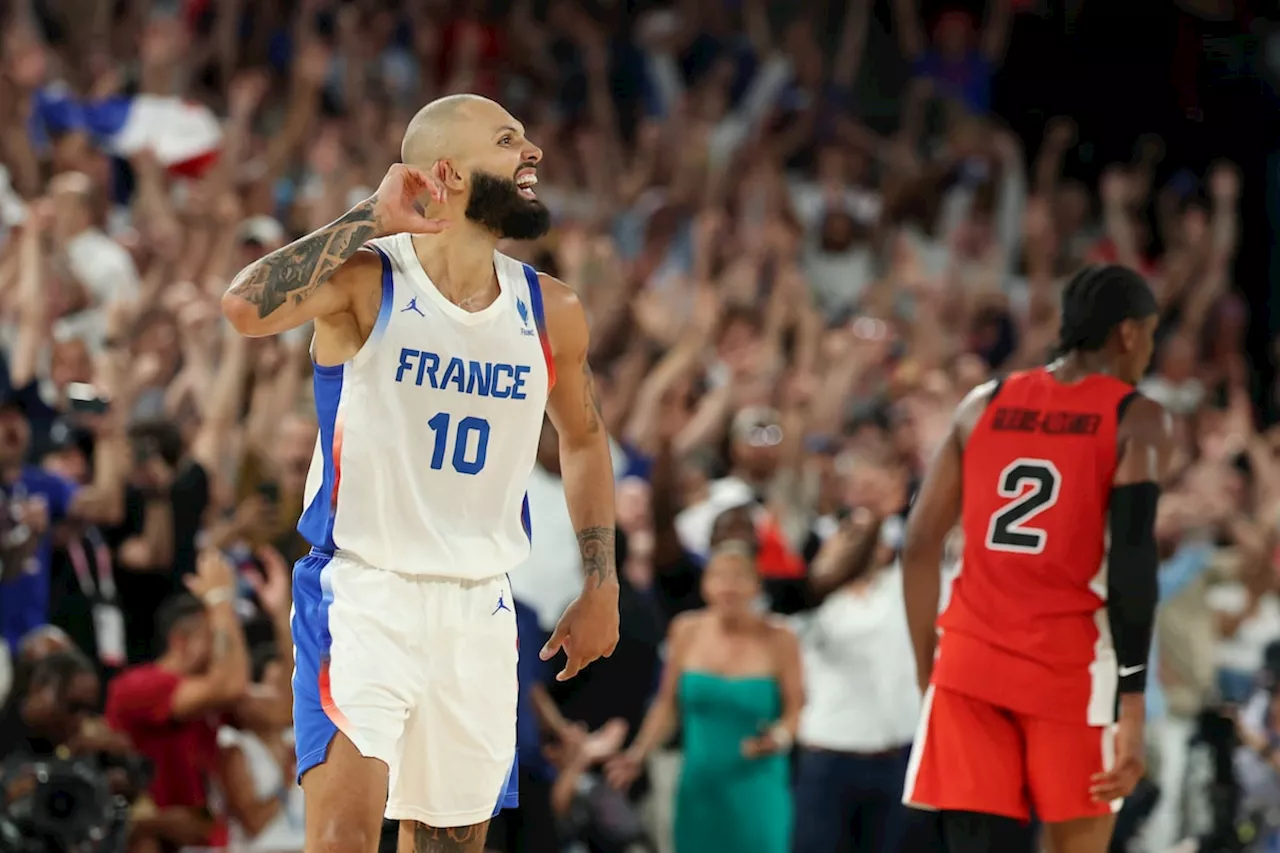 Canada’s men’s basketball team loses against France in Olympic quarterfinals, ending medal hopes