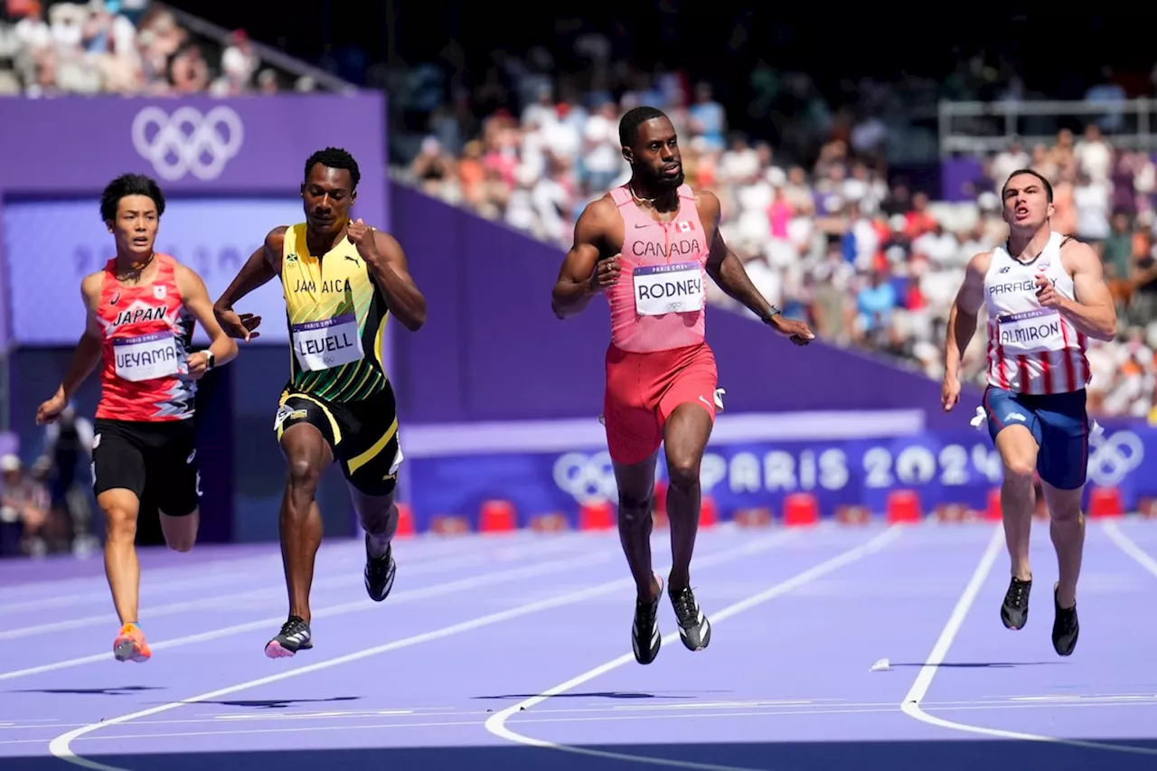 Paris Olympics: Canadians Brendon Rodney, Aaron Brown qualify for men’s 200-metre semi-finals