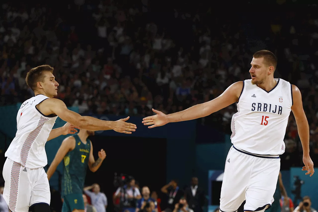 Nikola Jokic leads Serbia to overtime win over Australia and into Olympics' last four