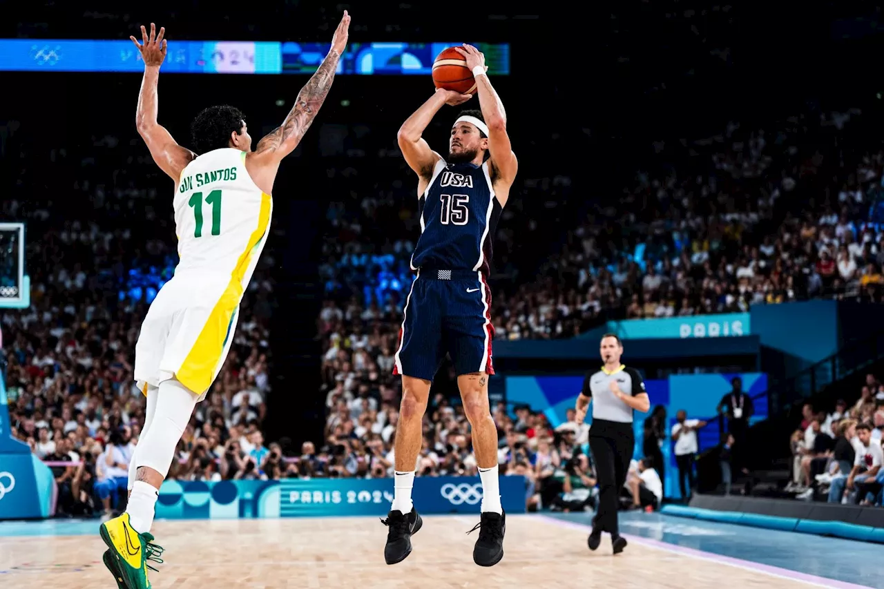 Team USA turns on razzle dazzle to blow past Brazil into Olympic basketball semis