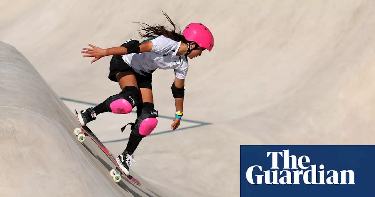 14-year-old Arisa Trew wins Olympic gold with skateboard victory at Paris Games