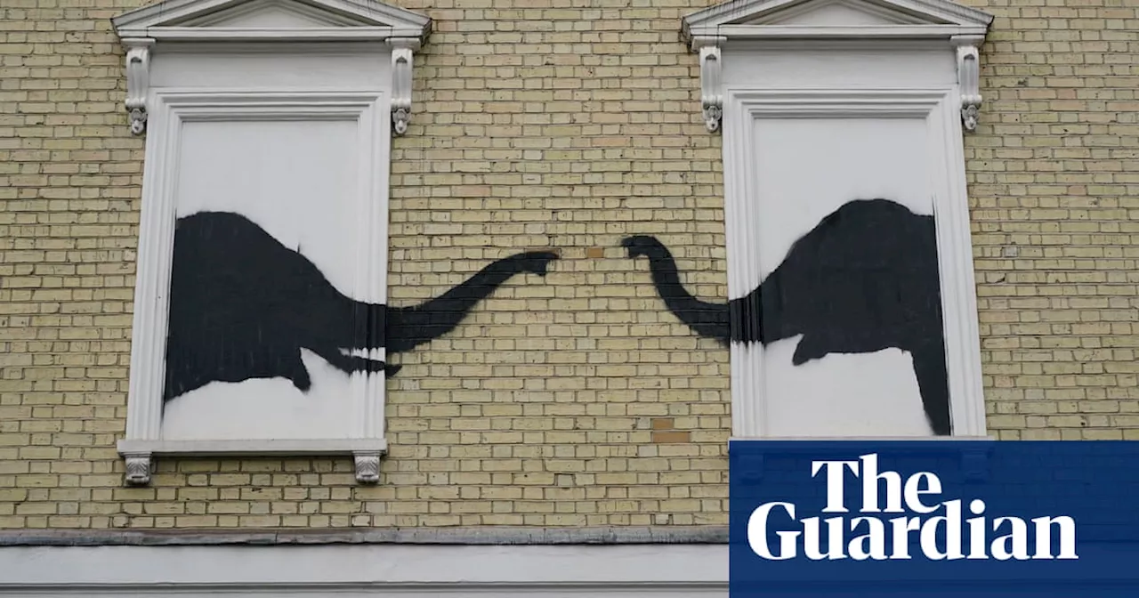 Banksy reveals second animal artwork within 24 hours in London