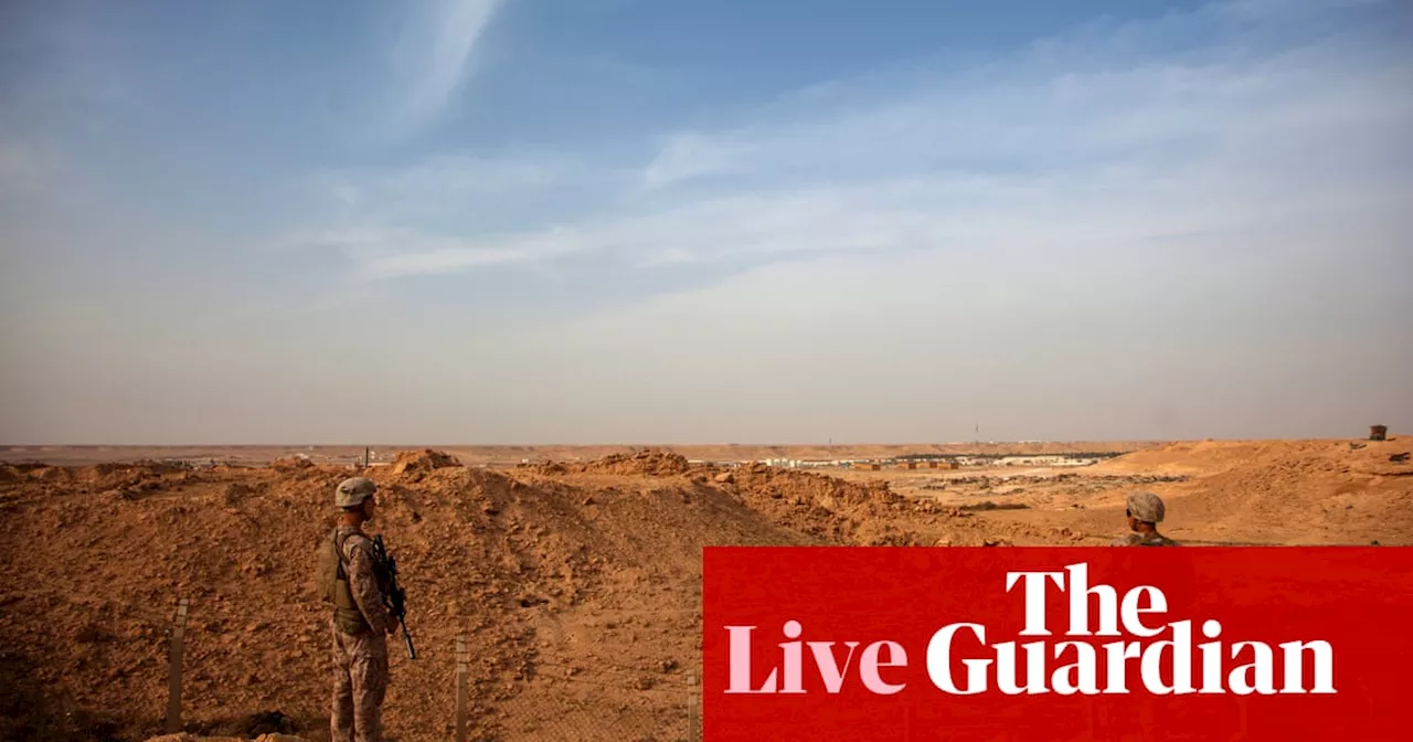 Middle East crisis live: US personnel injured in attack on Iraq army base as region braces for fresh violence