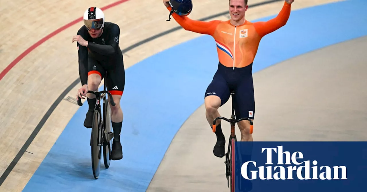 Team GB take Olympic silver in men’s team sprint behind dominant Dutch