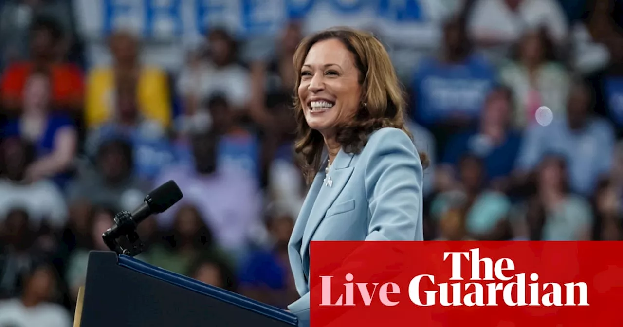 US election live updates: Kamala Harris poised to announce her vice-presidential running mate