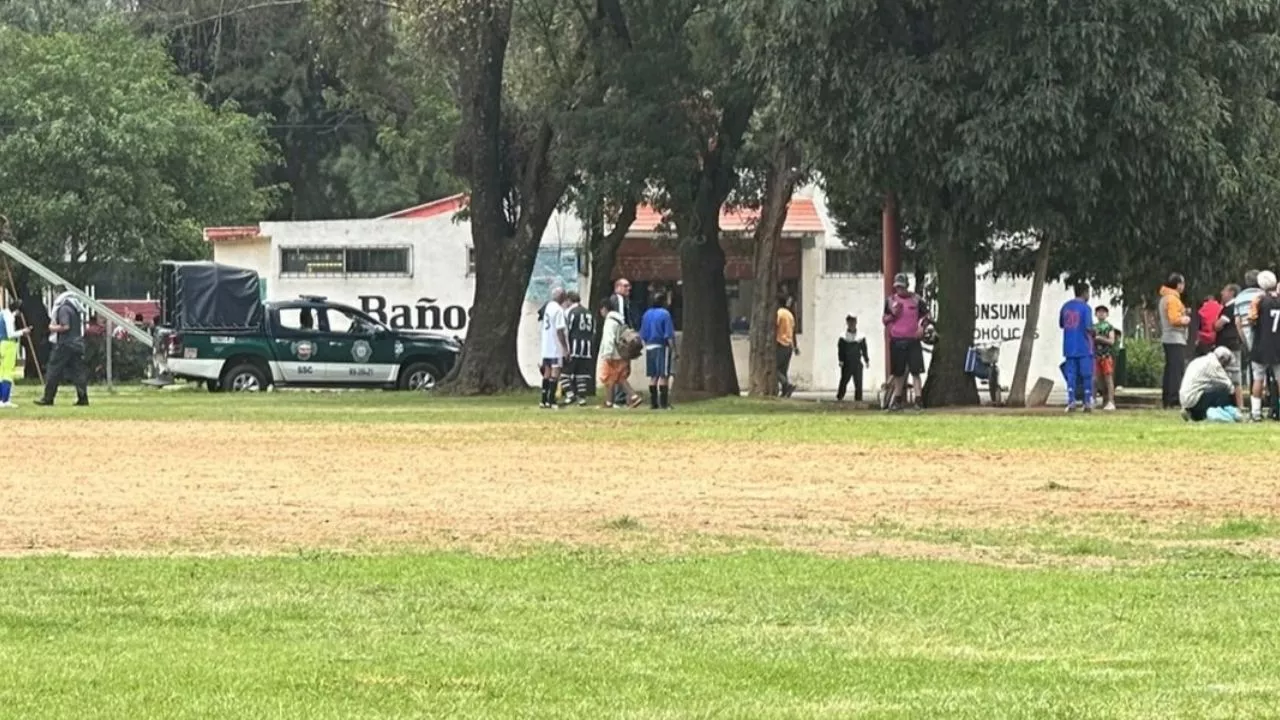 Mientras realizaba ejercicio: hombre muere en Deportivo Reynosa, frente a la UAM Azcapotzalco