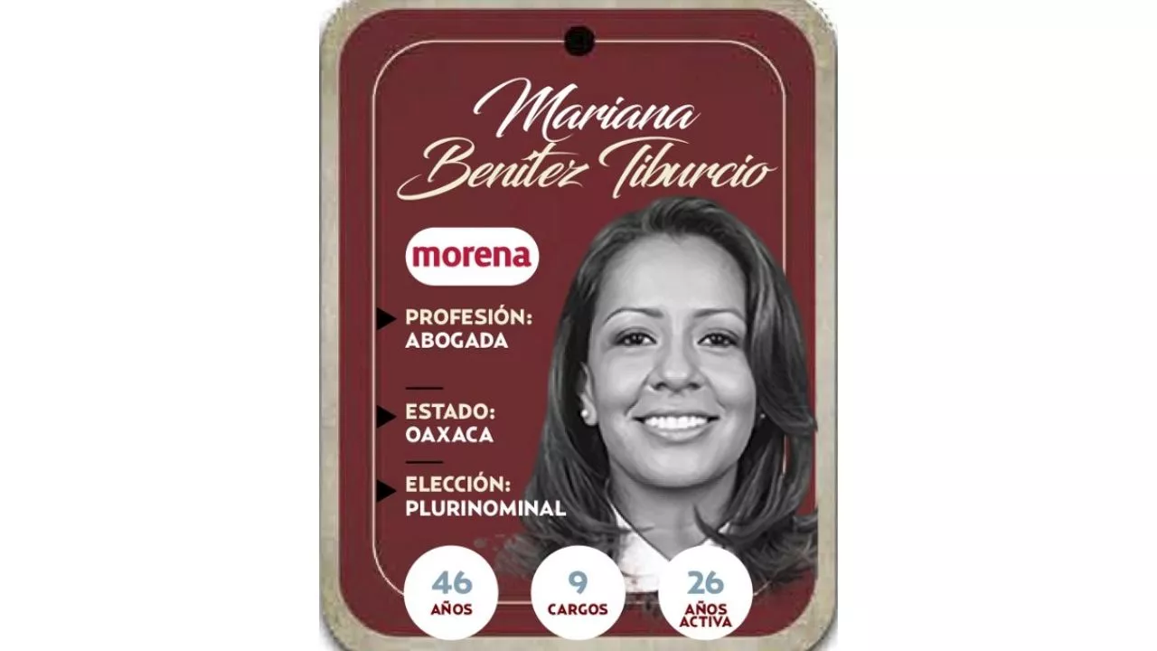 ¿Quién es Mariana Benítez Tiburcio? Diputada por Representación Proporcional de Morena