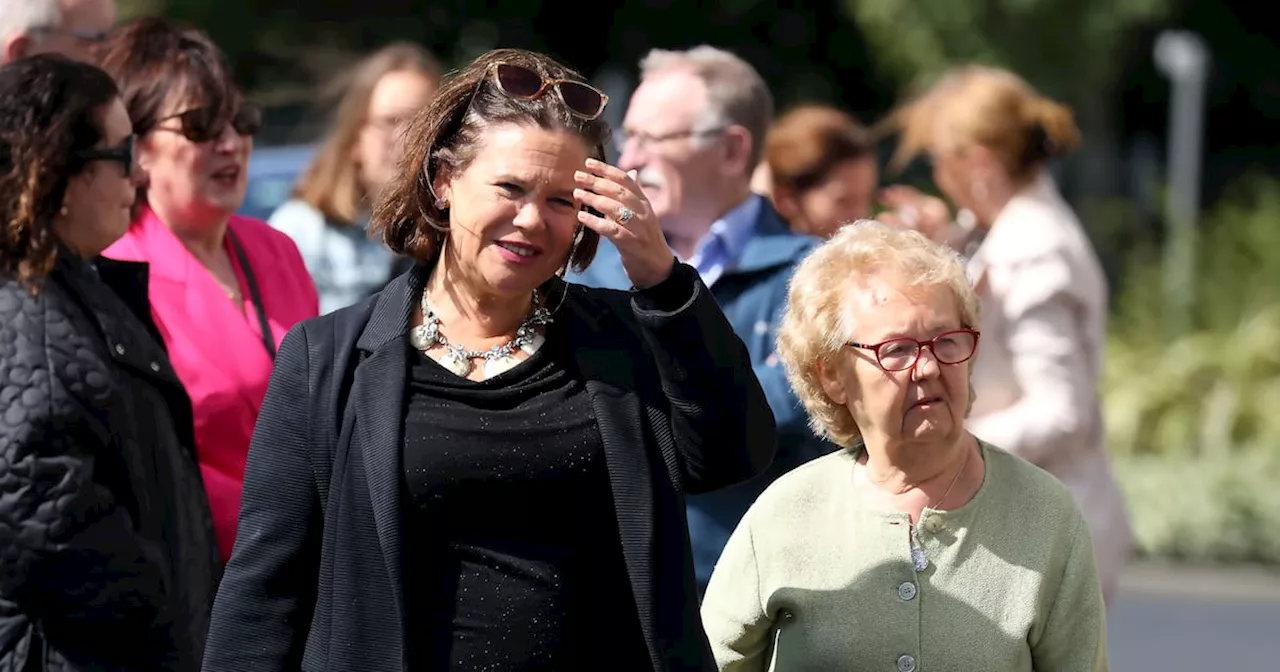 Mary Lou McDonald's father Paddy remembered at Dublin funeral