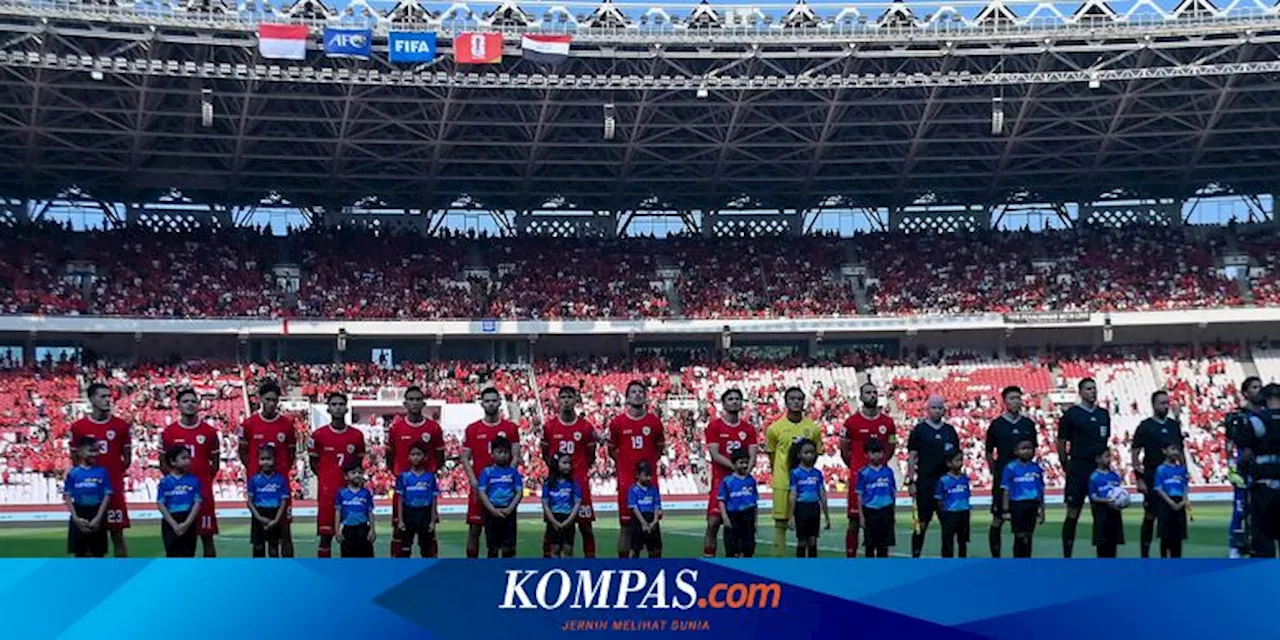 Laga Timnas Indonesia Vs Australia Pindah Arena, Digelar di GBK