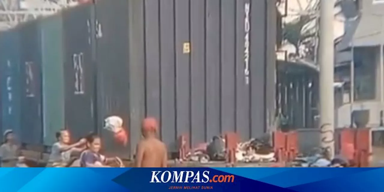 Viral Video Warga Buang Sampah ke Rel, KAI Ancam Penjara 3 Bulan