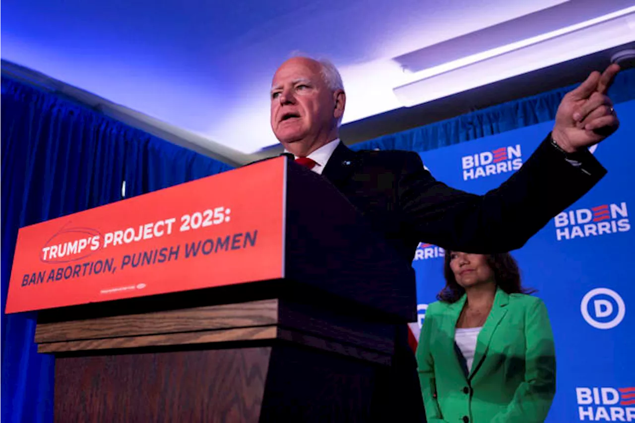 How Tim Walz became beloved by young voters with a message that the GOP is 'weird'