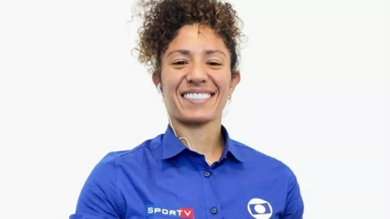 Cristiane se empolga em Brasil x Espanha e solta palavrão ao vivo na Globo; veja