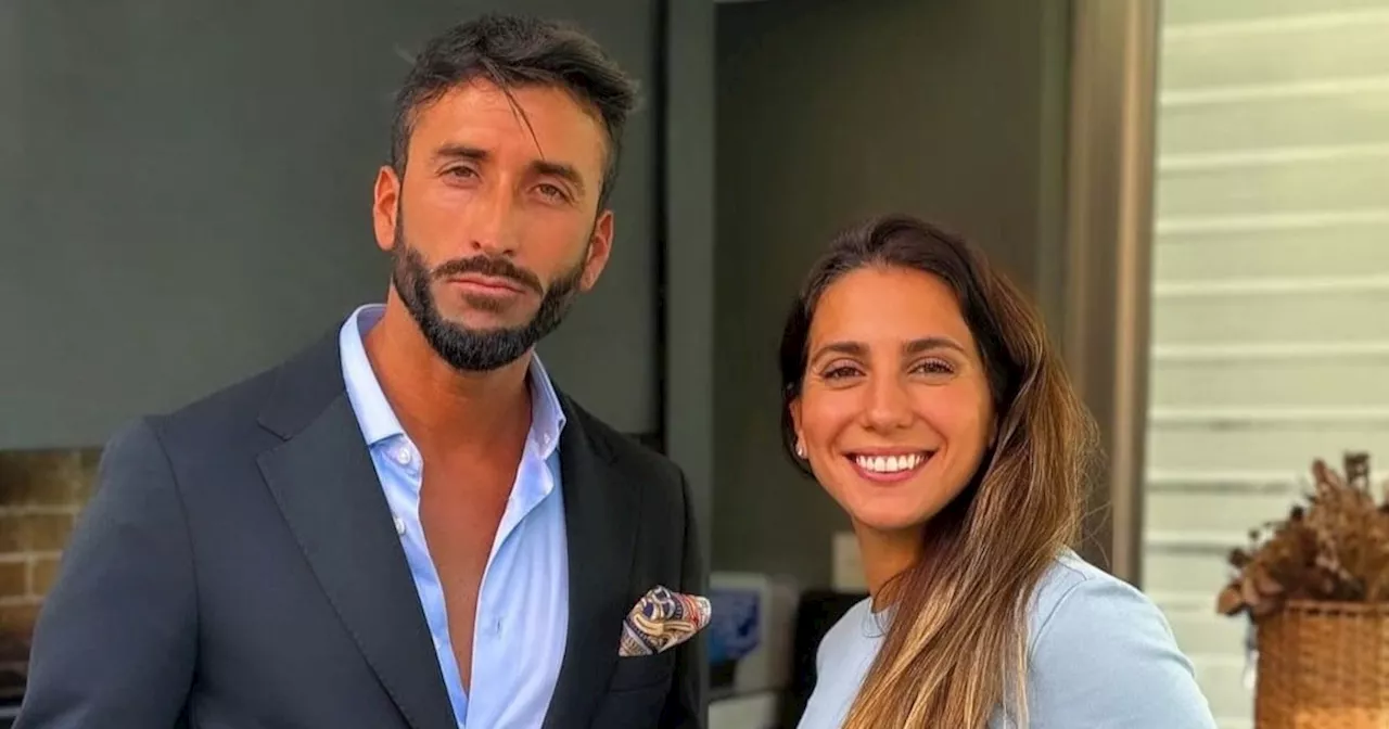 Roberto Castillo y Cinthia Fernández compartieron románticos mensajes en Instagram