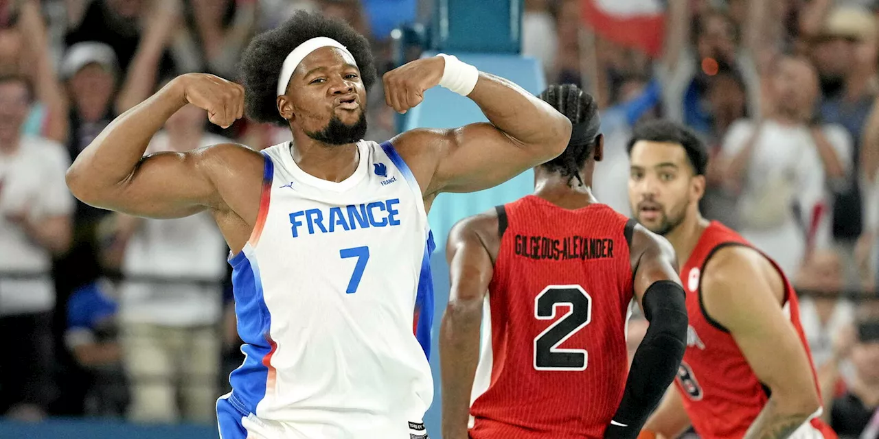 JO 2024 : les Bleus en demi-finale au basket après un exploit contre le Canada